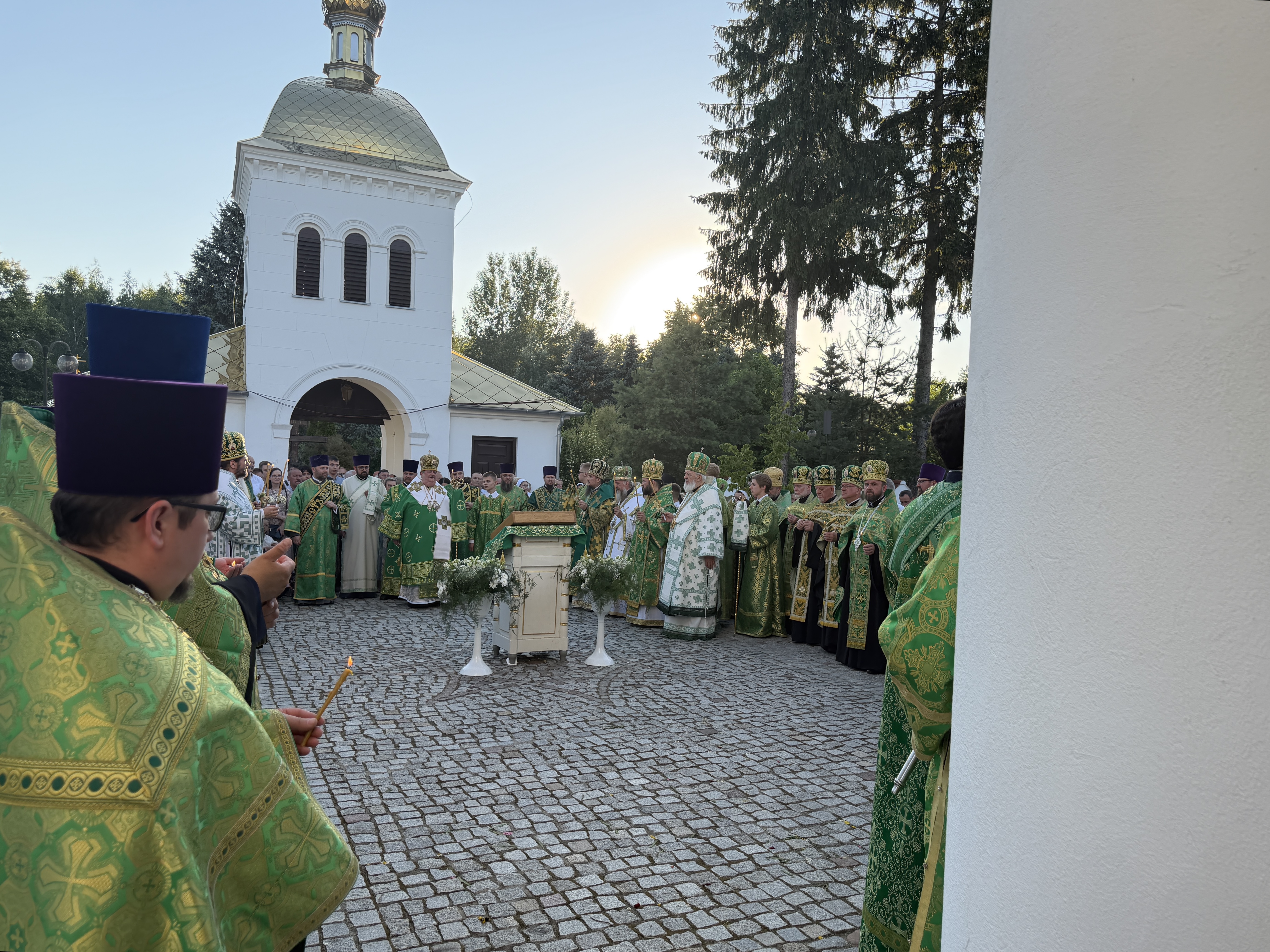 Uroczystości ku czci świętego Onufrego w Stauropigialnym monasterze w Jabłecznej