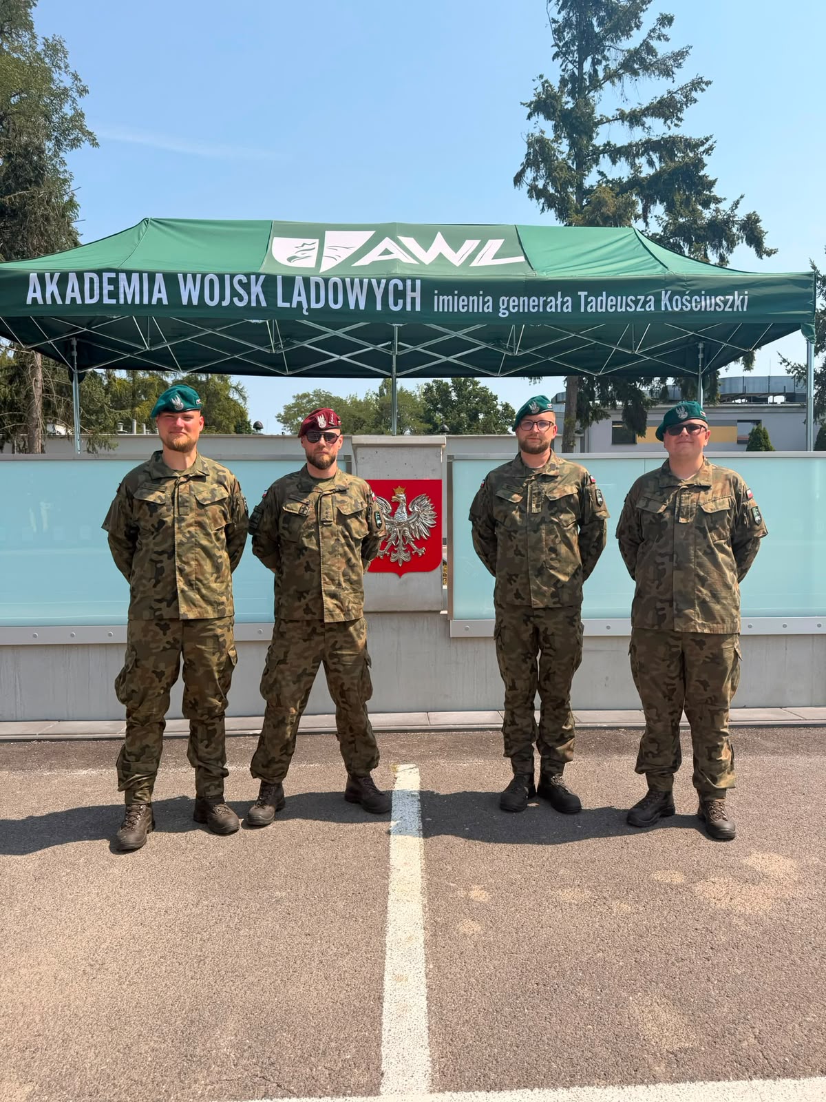 Przysięga wojskowa przyszłych kapelanów w Akademii Wojsk Lądowych
