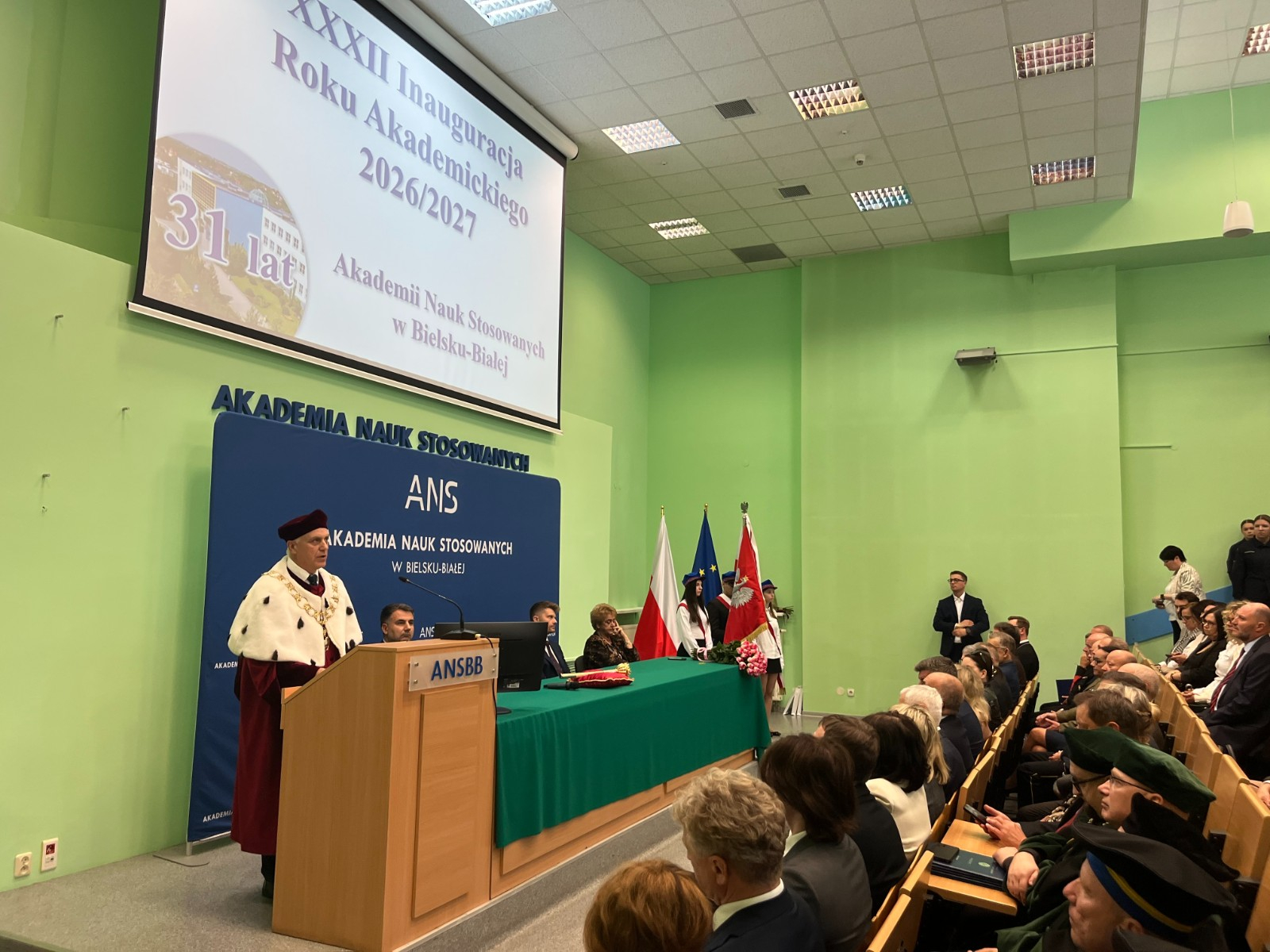 Inauguracja roku akademickiego w Akademii Nauk Stosowanych